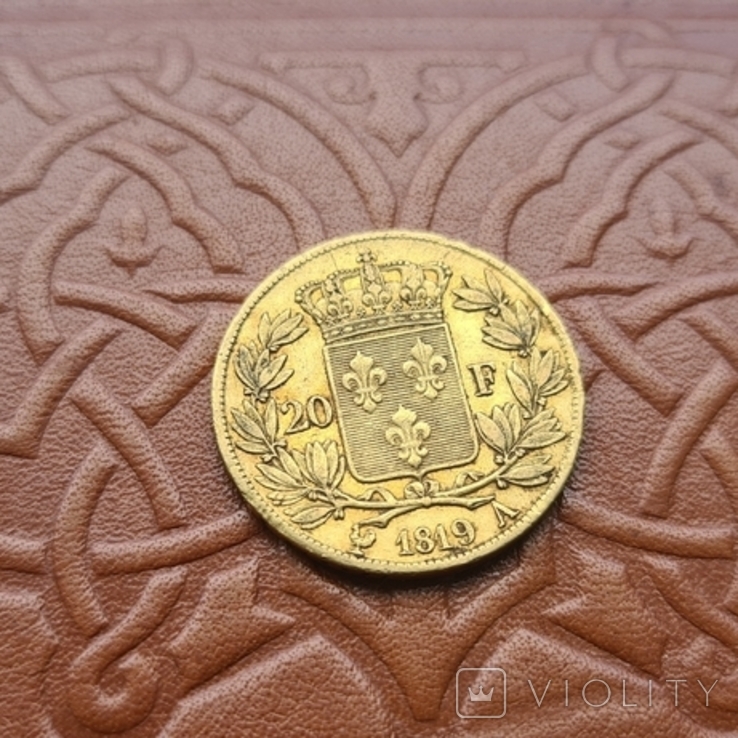 20 франків 1819 Франція. Золото, photo number 4