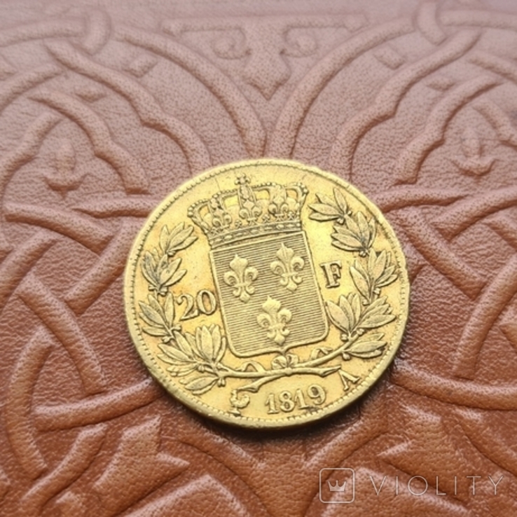 20 франків 1819 Франція. Золото, photo number 6