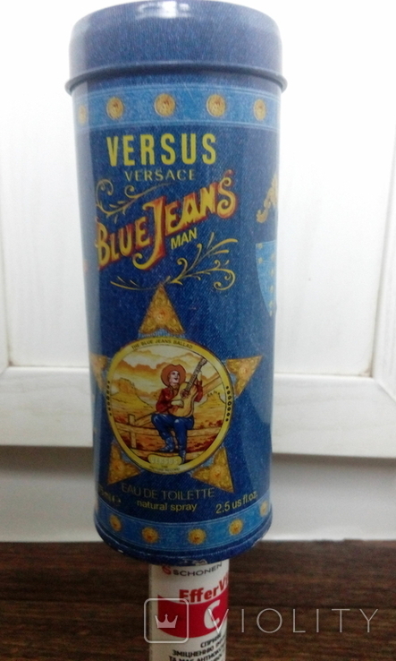Коробка из-под versace blue jeans, фото №2