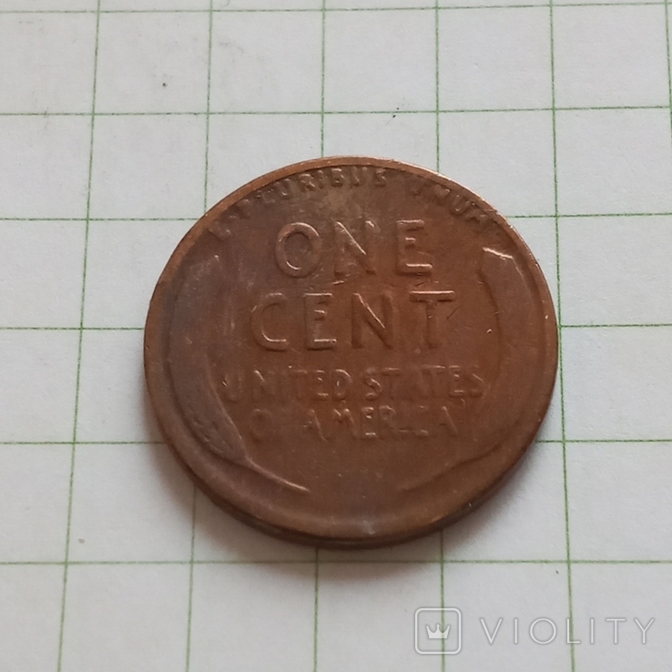 США 1 цент 1929 год, фото №2