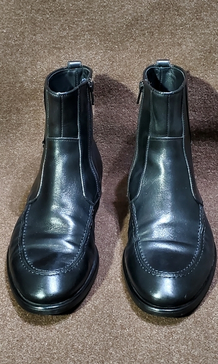 Кожаные ботинки NAVY BOOT. Швейцария . ( р 40 / 27 см ), фото №13