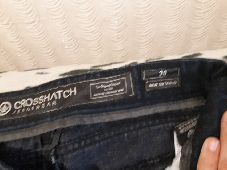 Модні джинсові штани Crosshatch 30 розмір, photo number 4