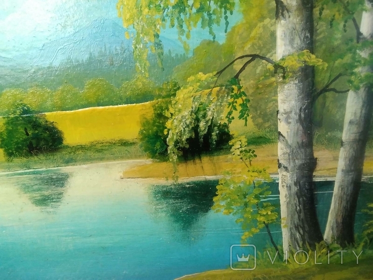 Summer landscape. Artist V. Rogov. 60 by 42cm., photo number 3