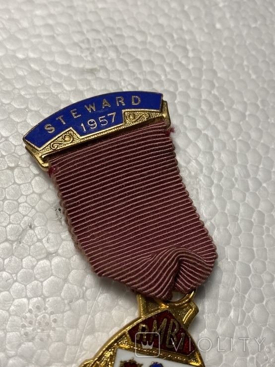 Masonic Medal 1957, photo number 5