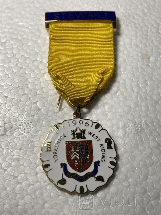 Masonic Medal 1996, photo number 2