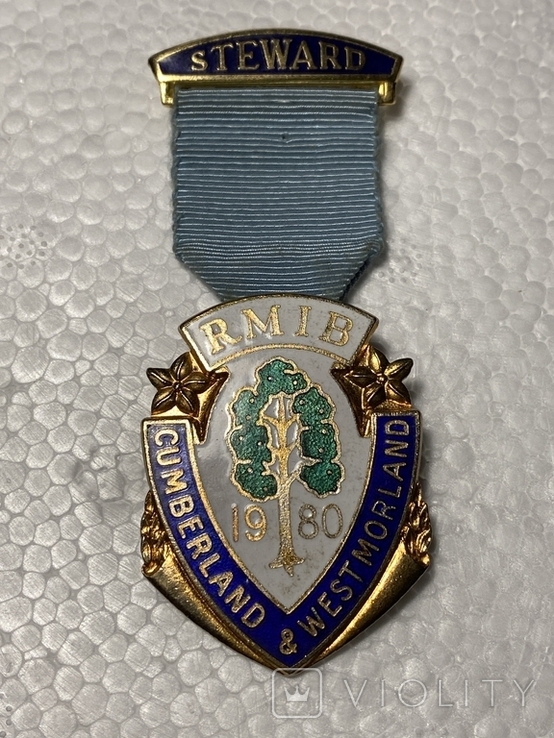 Masonic Medal 1980, photo number 2