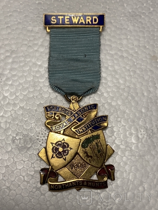 Masonic Medal 1958, photo number 2