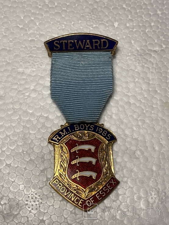 Masonic Medal 1985, photo number 2