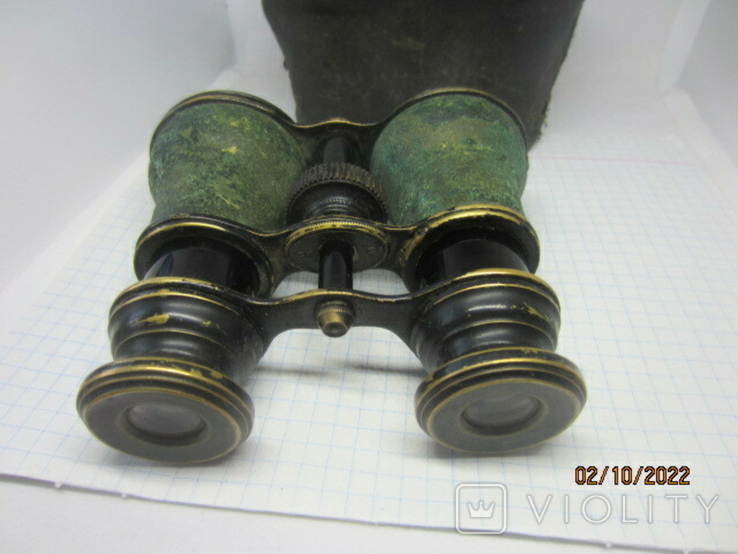 Antique theatrical binoculars Clermont Paris Beginning. 19th century, photo number 5