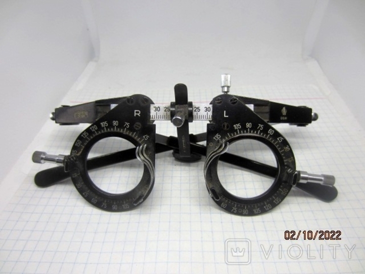 Trial frame for the selection of Carl Zeiss vintage spectacle lenses, photo number 4