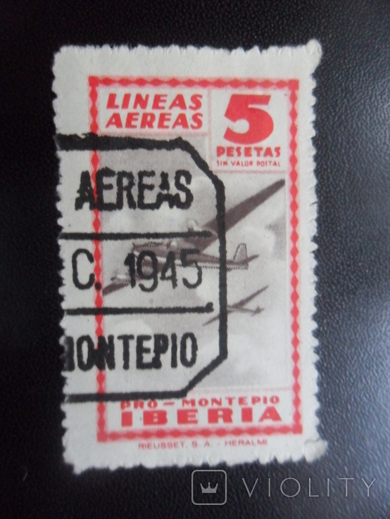 Aviation. Spain. 1945 Iberia.