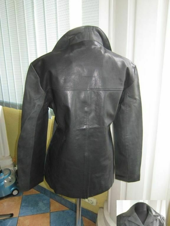 Женская классическая кожаная куртка Exclusive Leather. Германия. 50р. Лот 662, фото №4