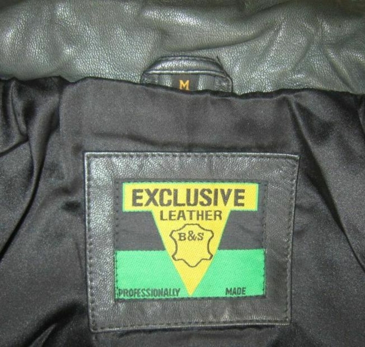 Женская классическая кожаная куртка Exclusive Leather. Германия. 50р. Лот 662, фото №6