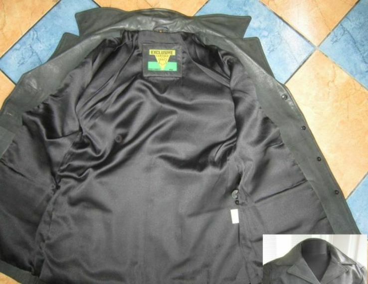 Женская классическая кожаная куртка Exclusive Leather. Германия. 50р. Лот 662, фото №7