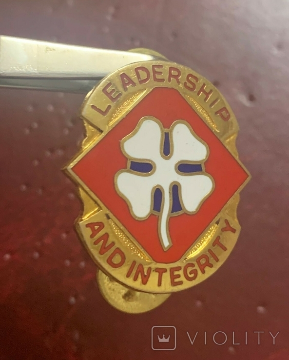 Regimental badge on the ceremonial shoulder straps of the US Army, photo number 3