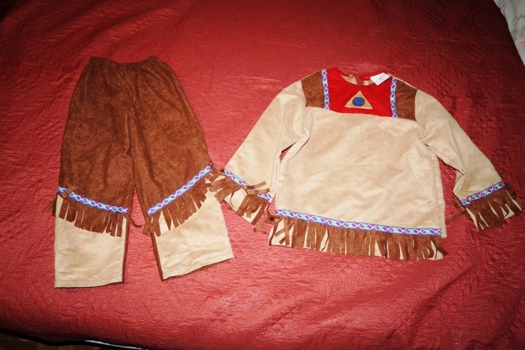 Новогодний костюм индейца, фото №2