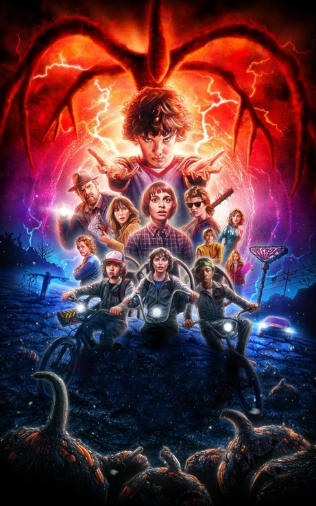 Плакат - постеры. Очень странные дела - Stranger Things. 1, фото №2