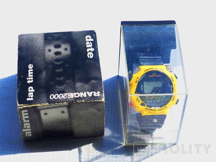 Часы секундомер - New Range 2000 Lap/Time/Date Watch, фото №2