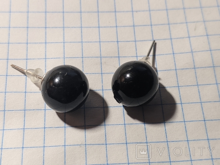 A set of stud earrings. 15 pieces, photo number 5