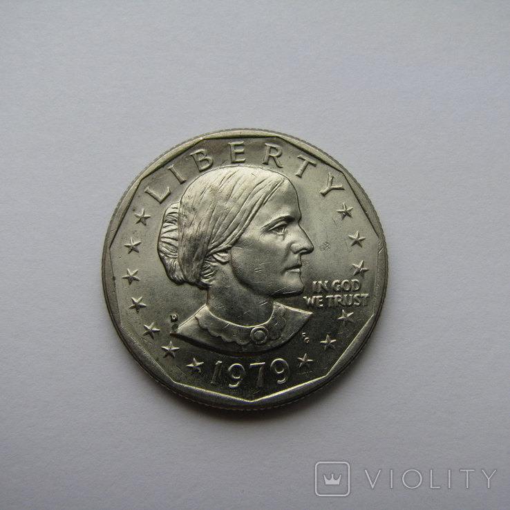 1 доллар 1979, фото №2