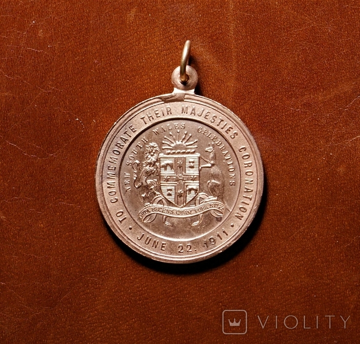 Коронационая медаль 1911 год