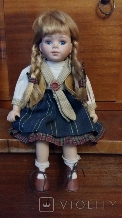 2 Коллекционные куклы. Фарфор джаспер. Wedgwood England 1950е, фото №4