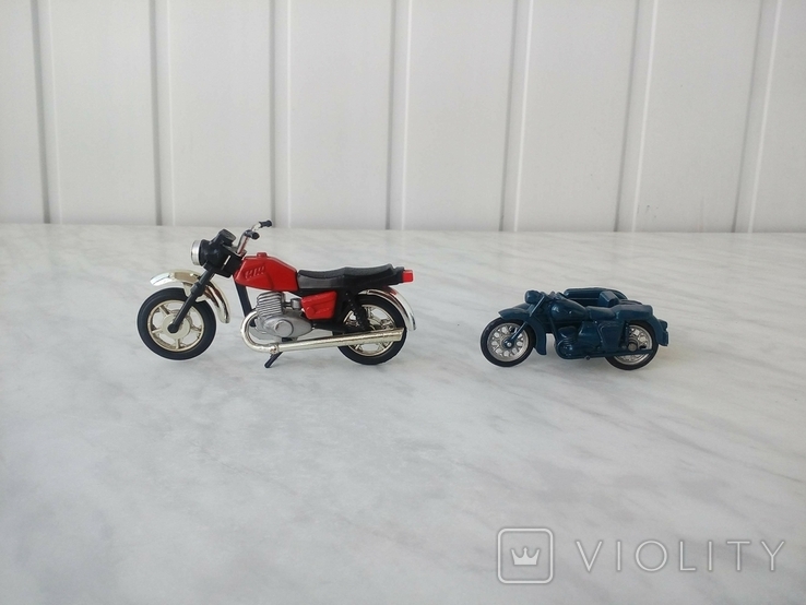 Моделі Мотоциклів. SCALE: 1:24. 1:30. made in USSR., фото №4
