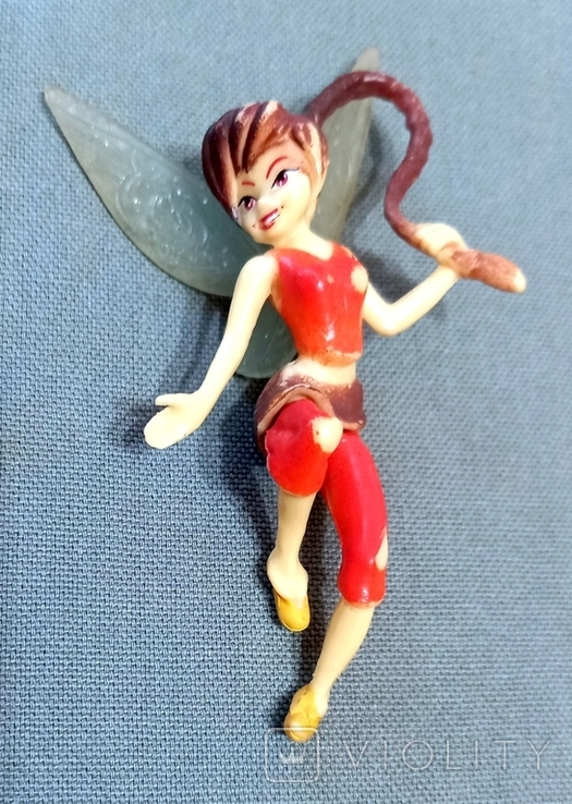 Fairy Rubber Vintage Figurine Toy, photo number 2