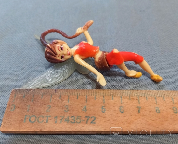 Fairy Rubber Vintage Figurine Toy, photo number 5