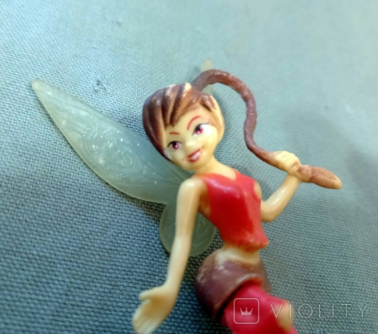 Fairy Rubber Vintage Figurine Toy, photo number 6