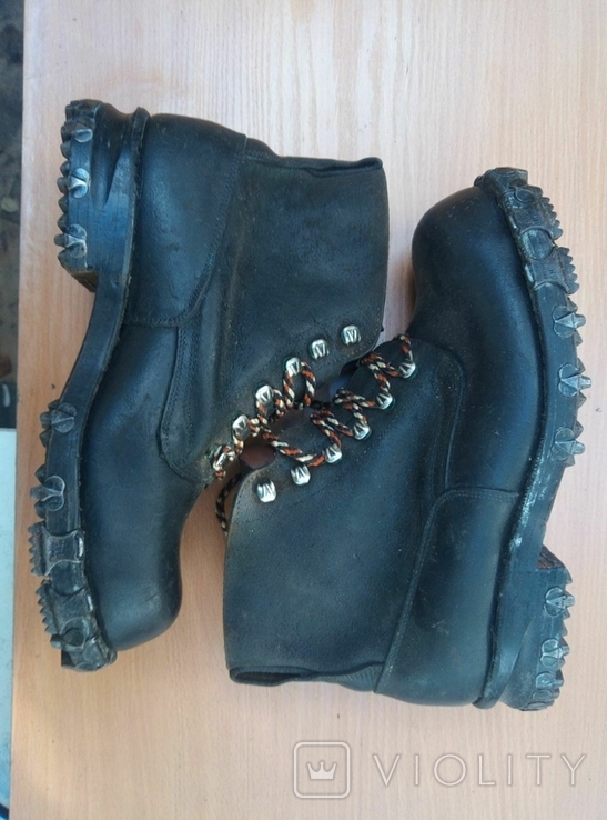 Ботинки кожаные для альпинизма, фото №3