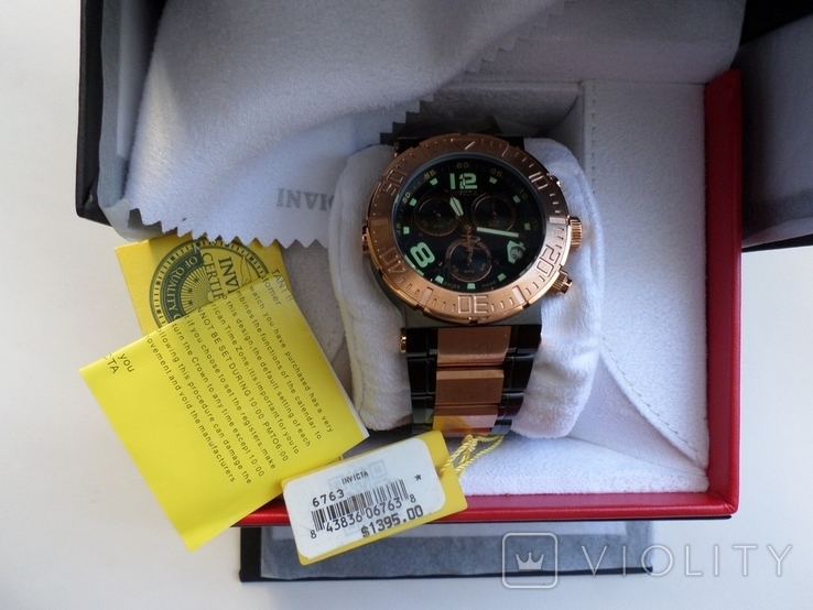 Годинник Invicta Reserve "Ocean Reff" Swiss Made Cal.G10.212, photo number 4