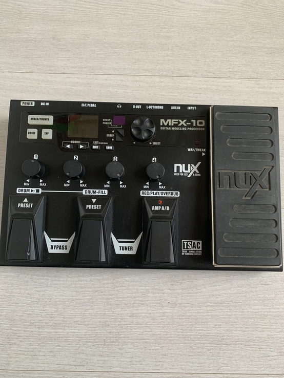 Процесор для гітари NUX MFX-10, фото №7