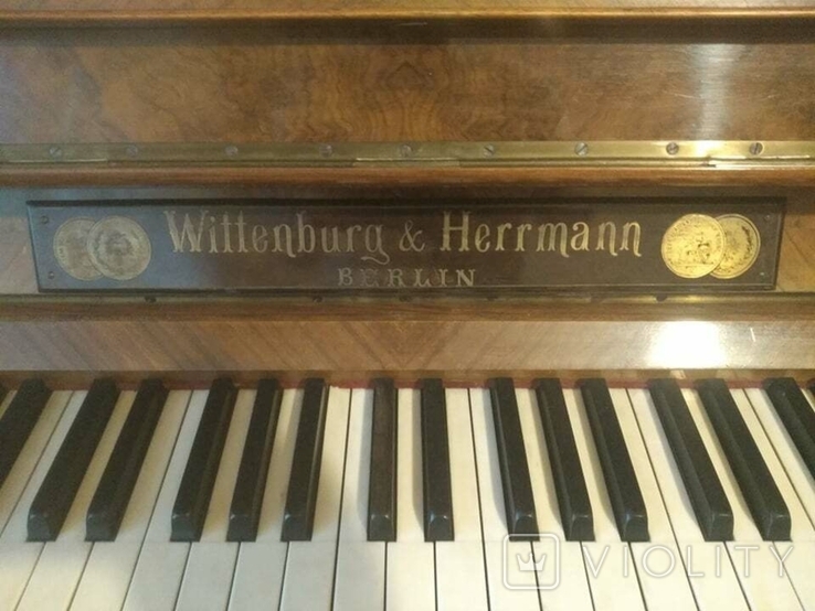 Старинное Пианино Wittenburg Herrmann, photo number 6