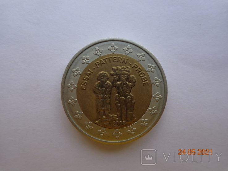 Croatia 2 euro sample 2006, photo number 3