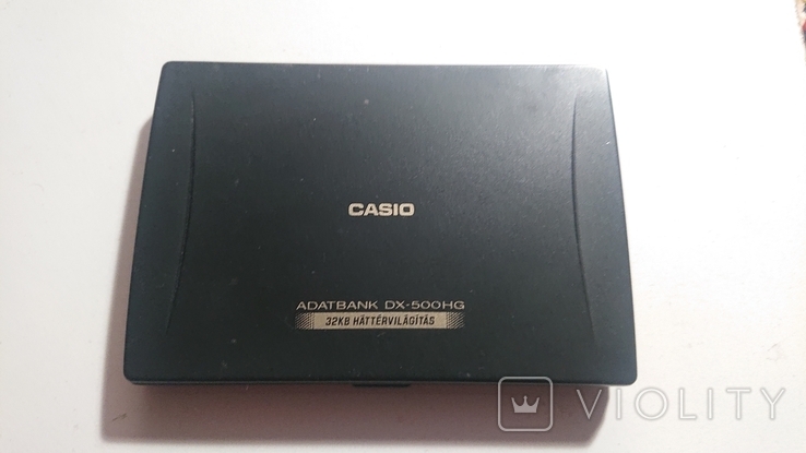 CASIO DX-500HG DATABANK 32kb (Калькулятор менеджера 1997), фото №4