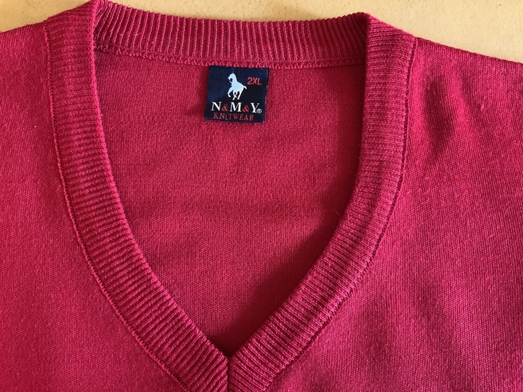 Пуловер свитер NMY Knitwear, р.2XL, фото №5