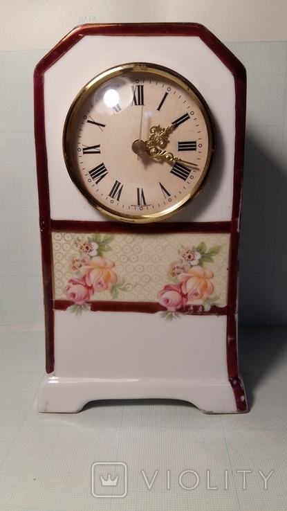 Фарфоровые часы Royal Bavaria. Винтаж 70x Германия, фото №2