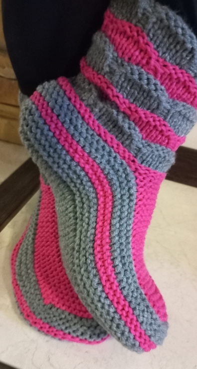 Шкарпетки Носки Домашние тёплые женские, фото №5