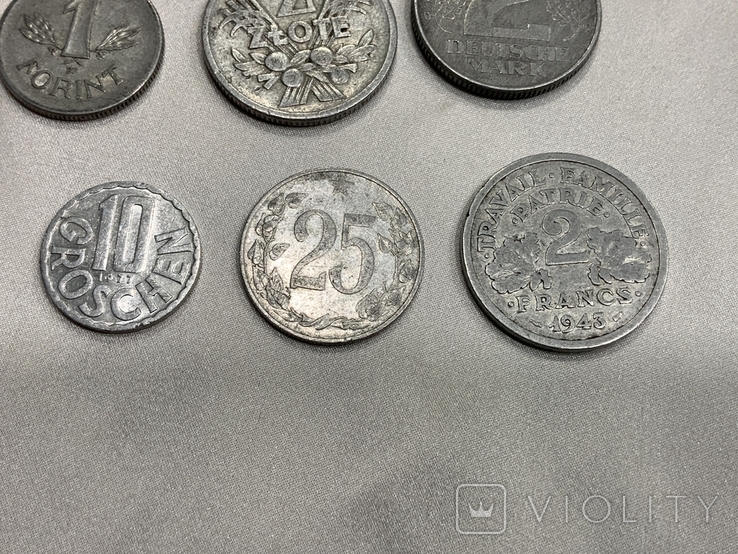 Монеты пфениг форинт марка злотый, фото №6