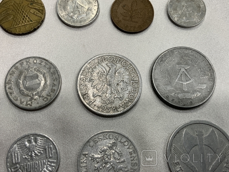 Монеты пфениг форинт марка злотый, фото №8