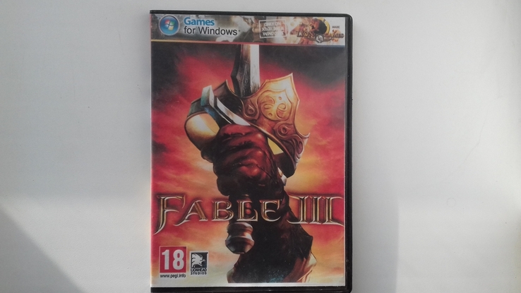 Fable 3.PC DVD.двухсторонний., фото №2