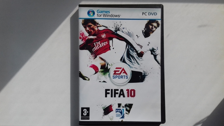 FIFA 10.PC DVD.двухсторонний., numer zdjęcia 2