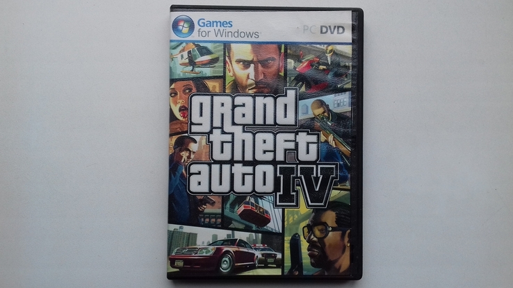Grand Theft Auto 4.PC DVD.двухсторонний.