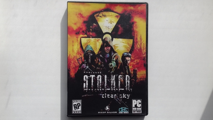 STALKER СLear Sky.PC DVD ROM.