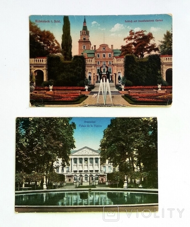 Архитектура на открытках Германской Империи с марками, 11 экземпляров, photo number 4