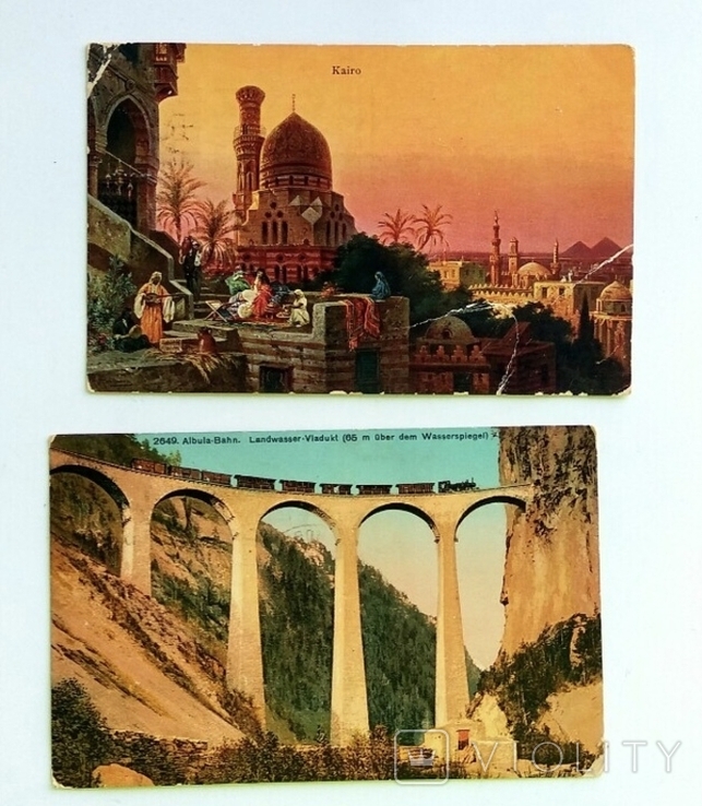 Архитектура на открытках Германской Империи с марками, 11 экземпляров, photo number 7