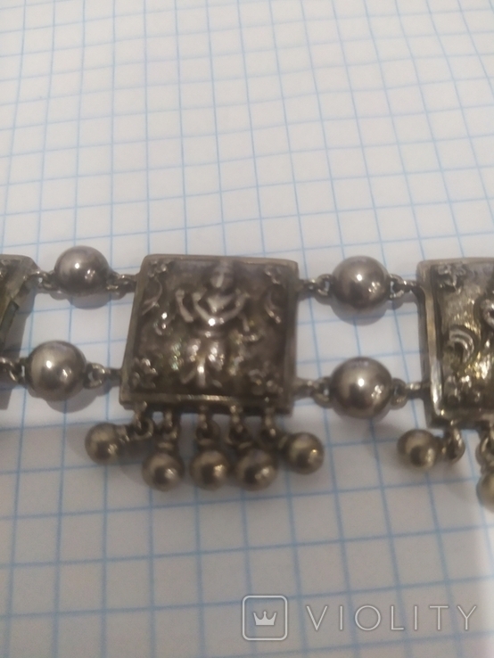 Ожерелье серебро, фото №9