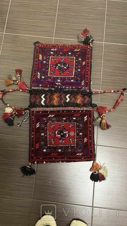 Truck bag hurjin, nomadic Persian cushion