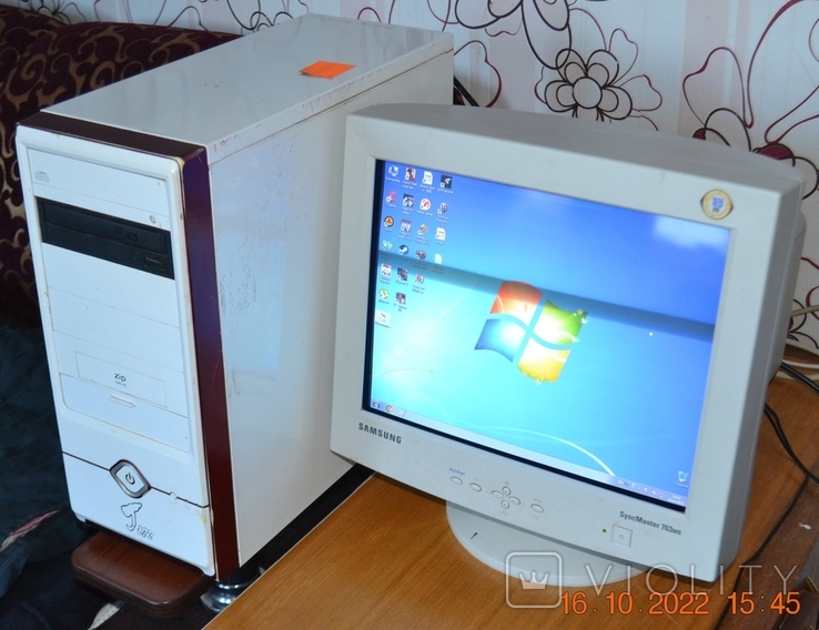 Компьютер Pentium 2,5 GHz, Asus R5 230 (AMD Radeon), HDD 250 GB, DDR2 4GB, мон Samsung 17", photo number 2